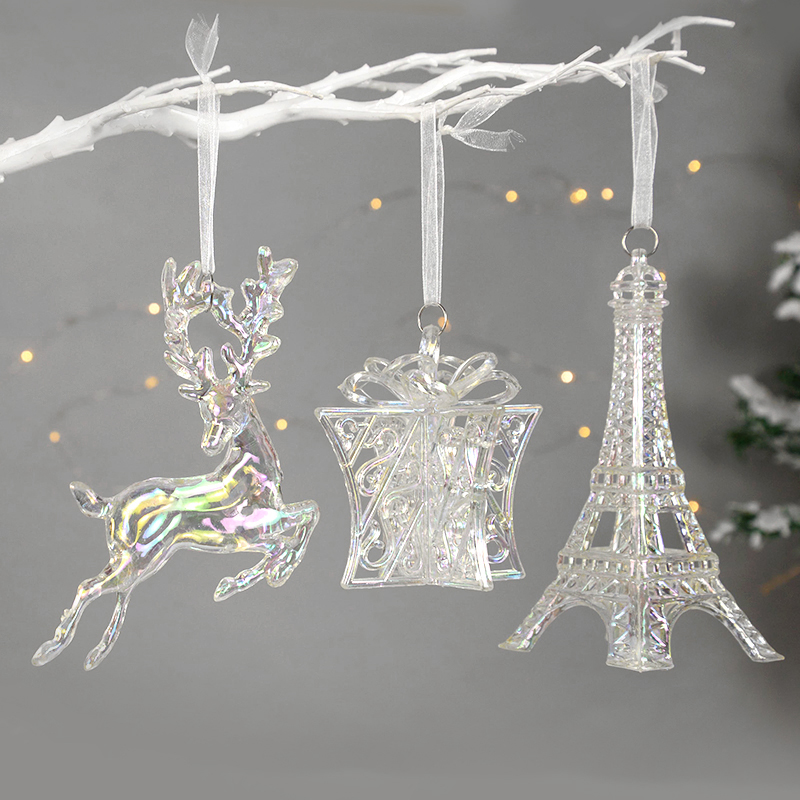 Elk Bugle Call - Acrílico árvore de natal pendurado ornamentos