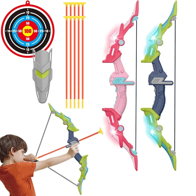 Arco e setas para crianças cri - Outdoor Hunting Games For Kids avaliação e preço