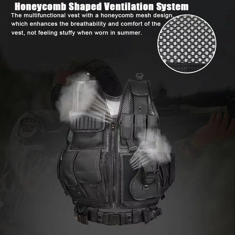 Molle ajustável colete tático  - Hunting Outdoor Game avaliação e preço