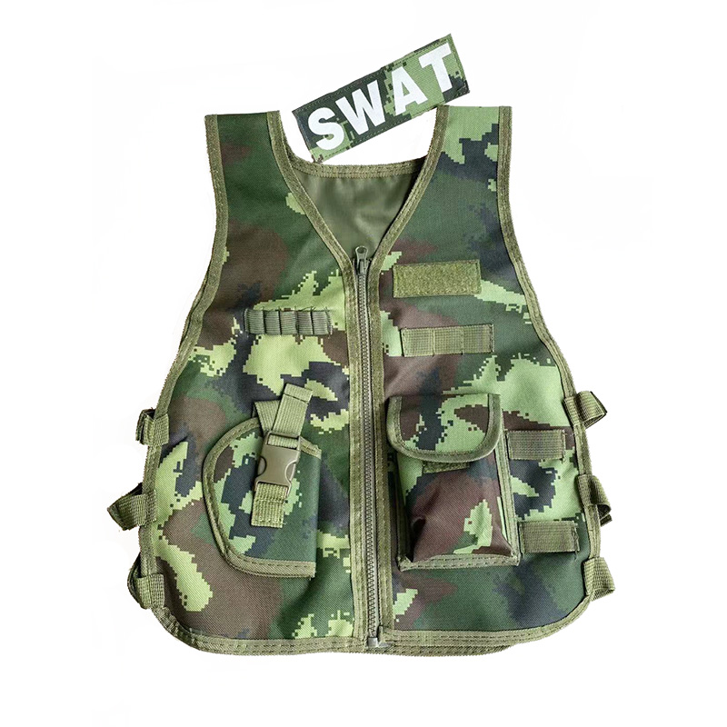Colete Tático Camuflado Infant - Outdoor Hunting Games For Kids avaliação e preço