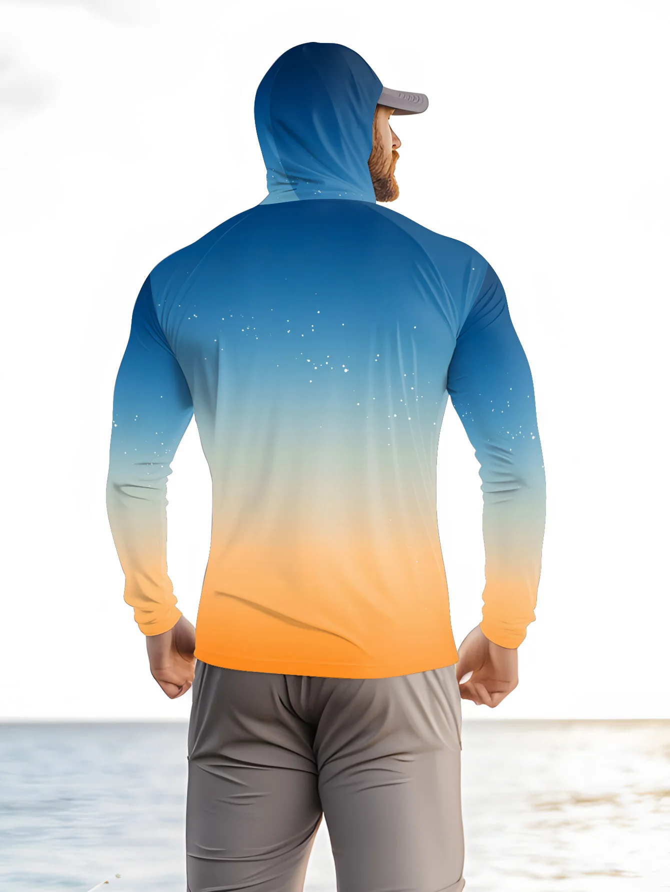 Camisa de pesca masculina com  - Outdoor Hunting Prints avaliação e preço