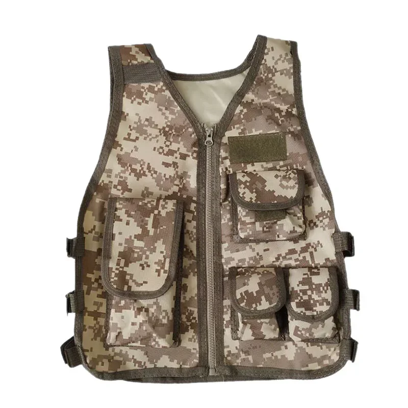 Colete Tático Infantil Camufla - Outdoor Hunting Games For Kids avaliação e preço