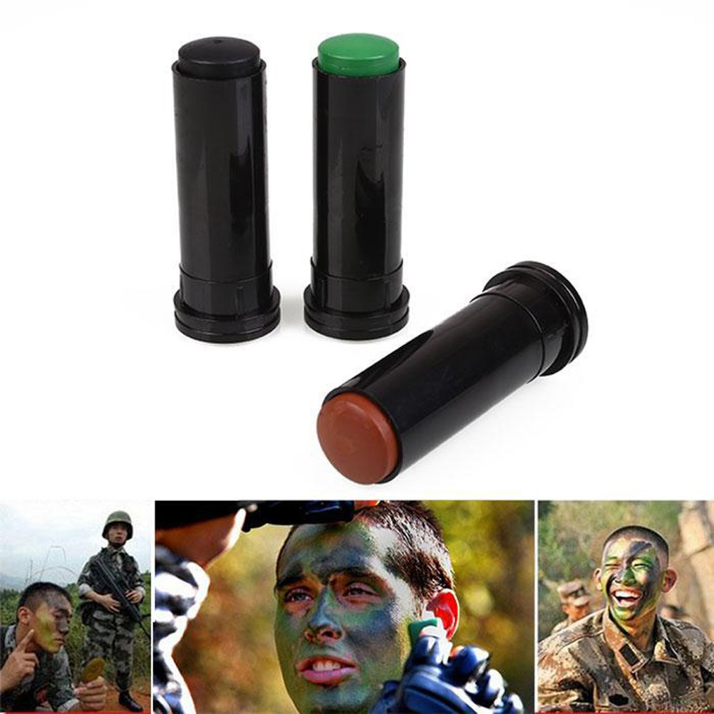 3 unidades de bastões de tinta - Camo Face Paint avaliação e preço