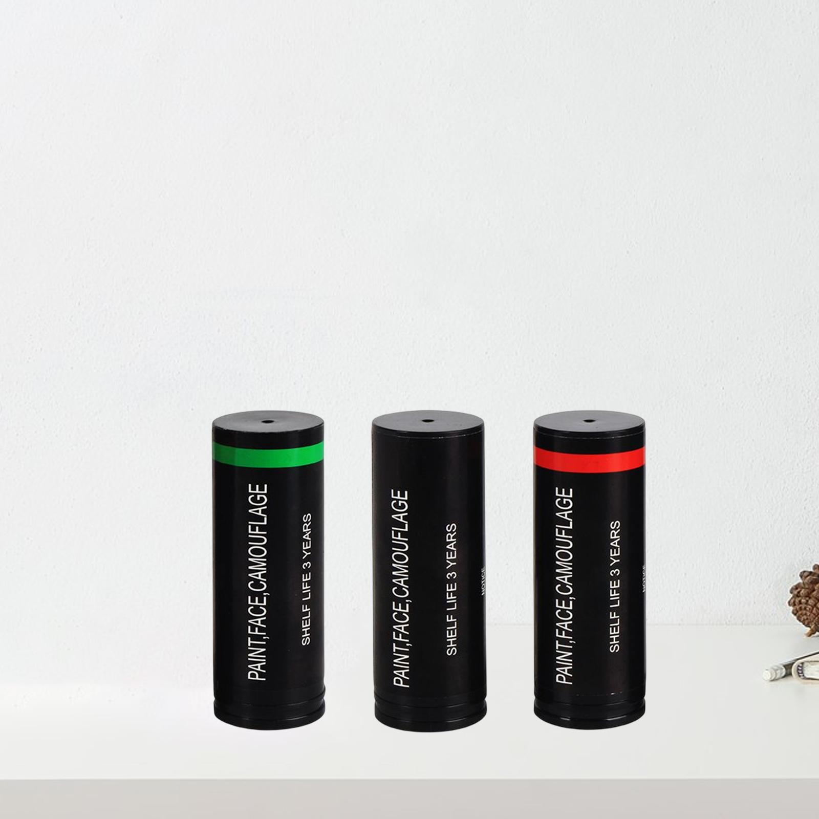3x vermelho preto camo rosto p - Camo Face Paint avaliação e preço